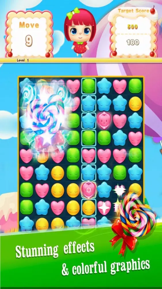 Fantasy Candy Star: Match3 Free स्क्रीनशॉट