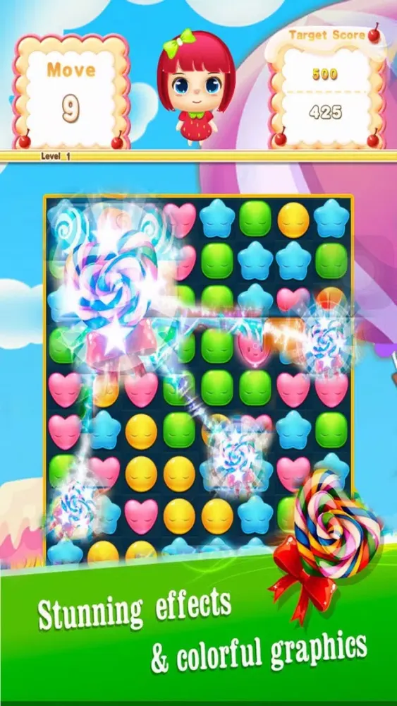 Fantasy Candy Star: Match3 Free स्क्रीनशॉट