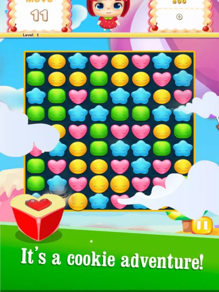 Happy Jelly POP: Match Puzzle iPad  스크린샷