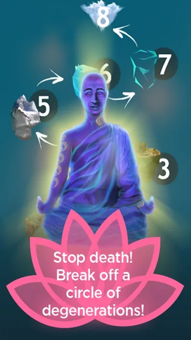 Capturas de tela do Be Buddha! Brain game.