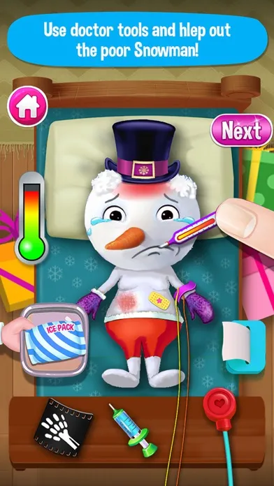 Little Santa Doctor! Snowman ER Christmas Hospital Ekran Görüntüleri