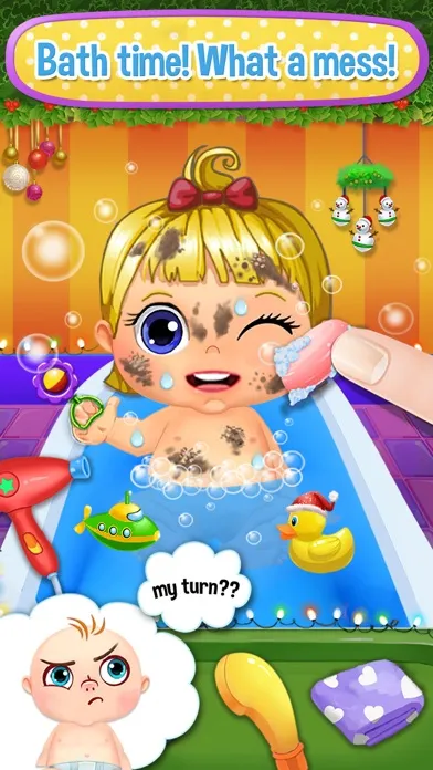 Capturas de tela do Christmas Newborn Baby Doctor Care - Crazy Nursery