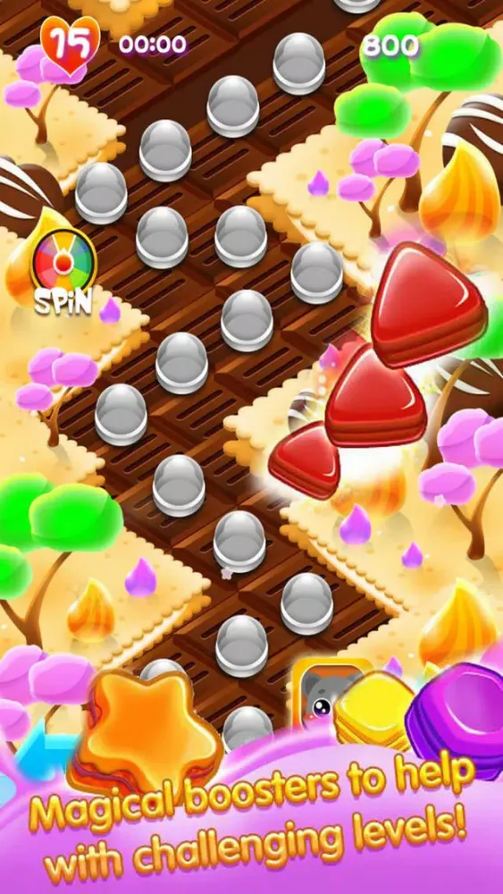 Zrzuty ekranu Candy Jelly Blizt: Sweet Smasher