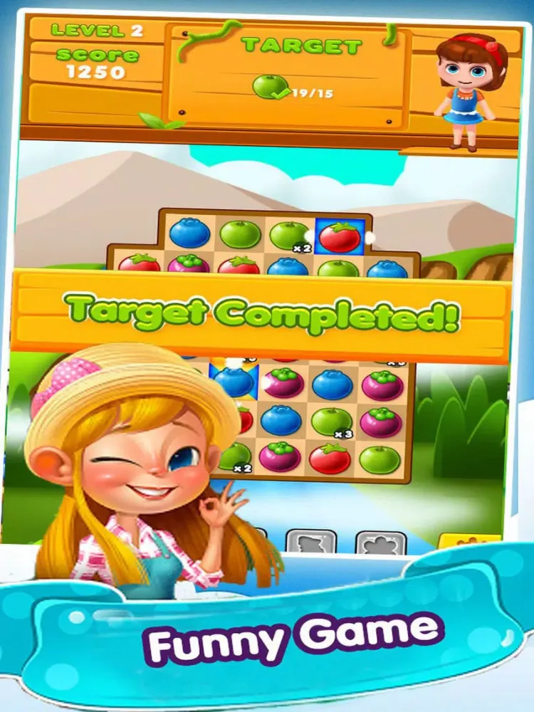 Farm Mania Match 3 - Farm Land Heroes Edition iPad 应用截图