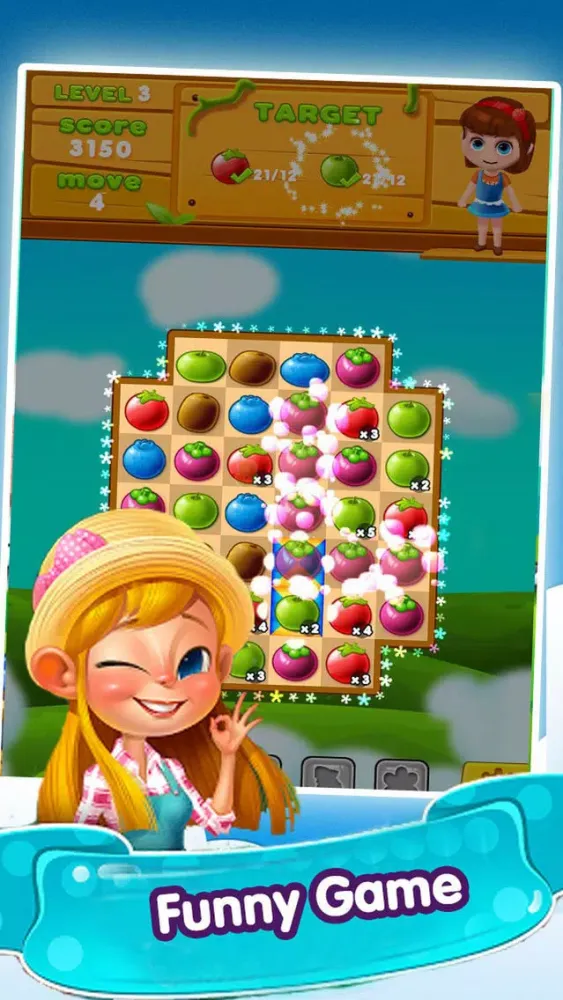 Farm Mania Match 3 - Farm Land Heroes Edition应用截图
