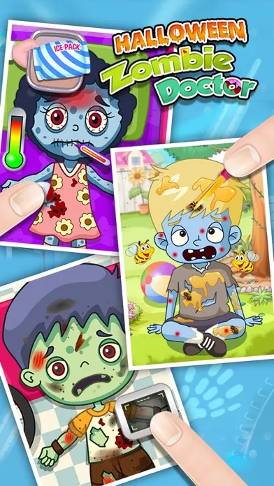 Capturas de pantalla de Halloween Zombies Kids Doctor - Fun Halloween Games for kids!