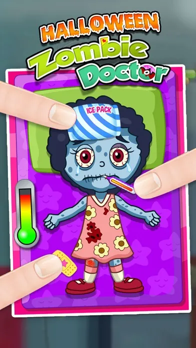 Capturas de pantalla de Halloween Zombies Kids Doctor - Fun Halloween Games for kids!
