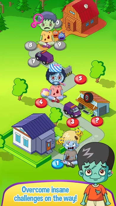 Capturas de pantalla de Halloween Zombies Kids Doctor - Fun Halloween Games for kids!