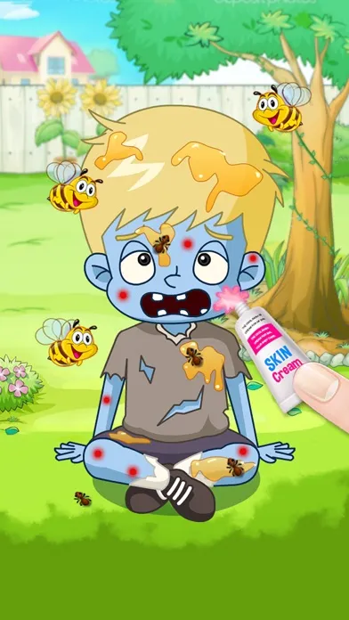 Capturas de pantalla de Halloween Zombies Kids Doctor - Fun Halloween Games for kids!