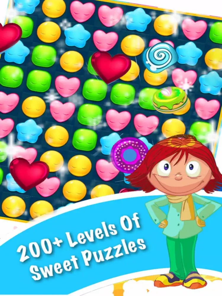 Zrzuty ekranu Kute Girld Match Jelly iPad 
