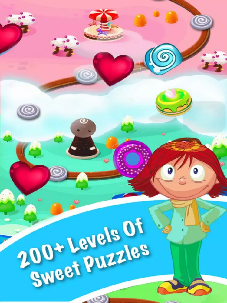 Zrzuty ekranu Kute Girld Match Jelly iPad 