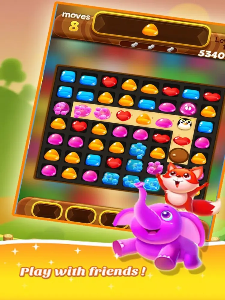 Jelly Bomb Link Blast iPad  Screenshots