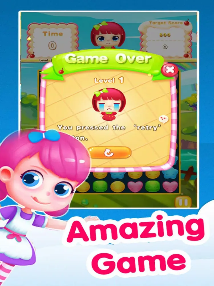 Capturas de tela do Amazing Jelly Star Match iPad 