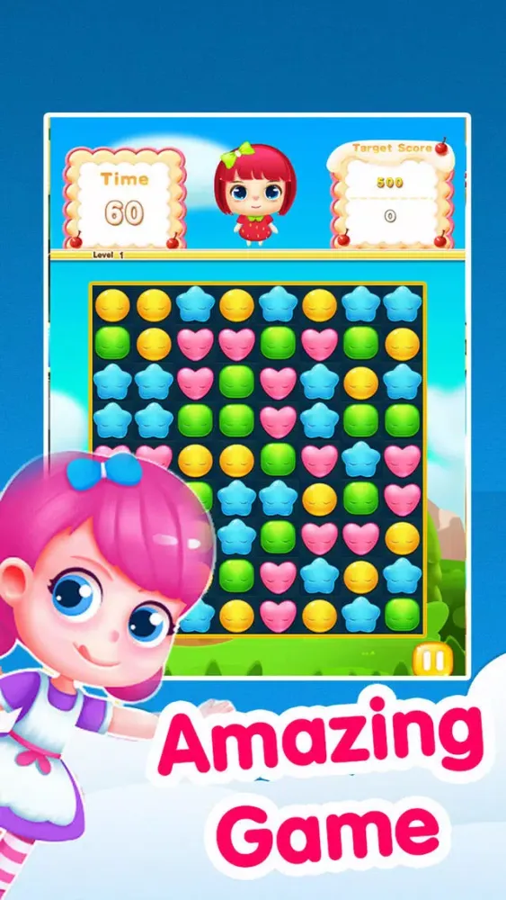 Capturas de tela do Amazing Jelly Star Match