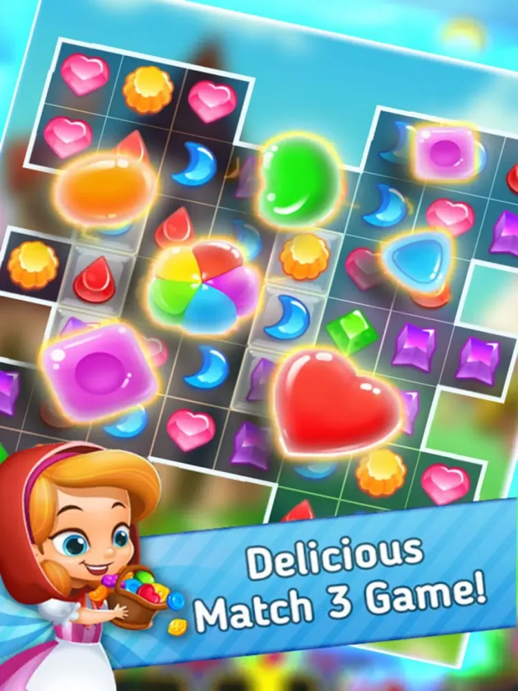 Tangkapan layar Candy Jewel - Yummu Star iPad 