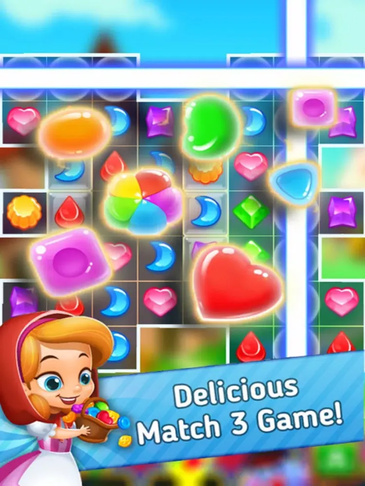 Tangkapan layar Candy Jewel - Yummu Star iPad 