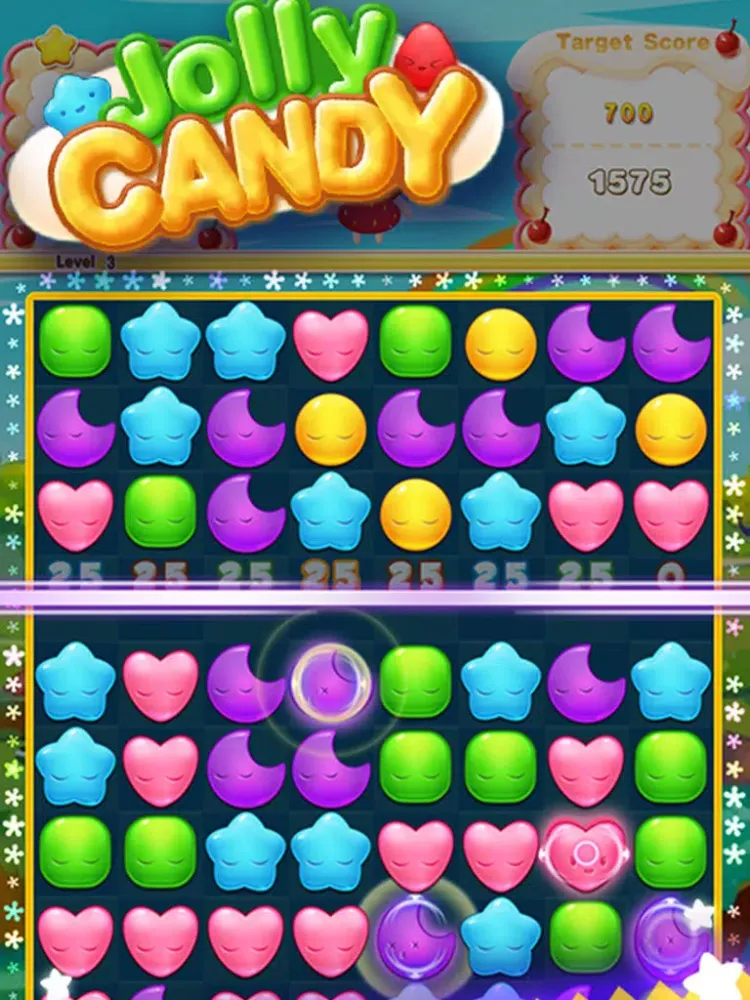 ภาพหน้าจอของ Candy Mania Puzzle Deluxe：Match and Pop 3 Candies for a Big Win iPad 