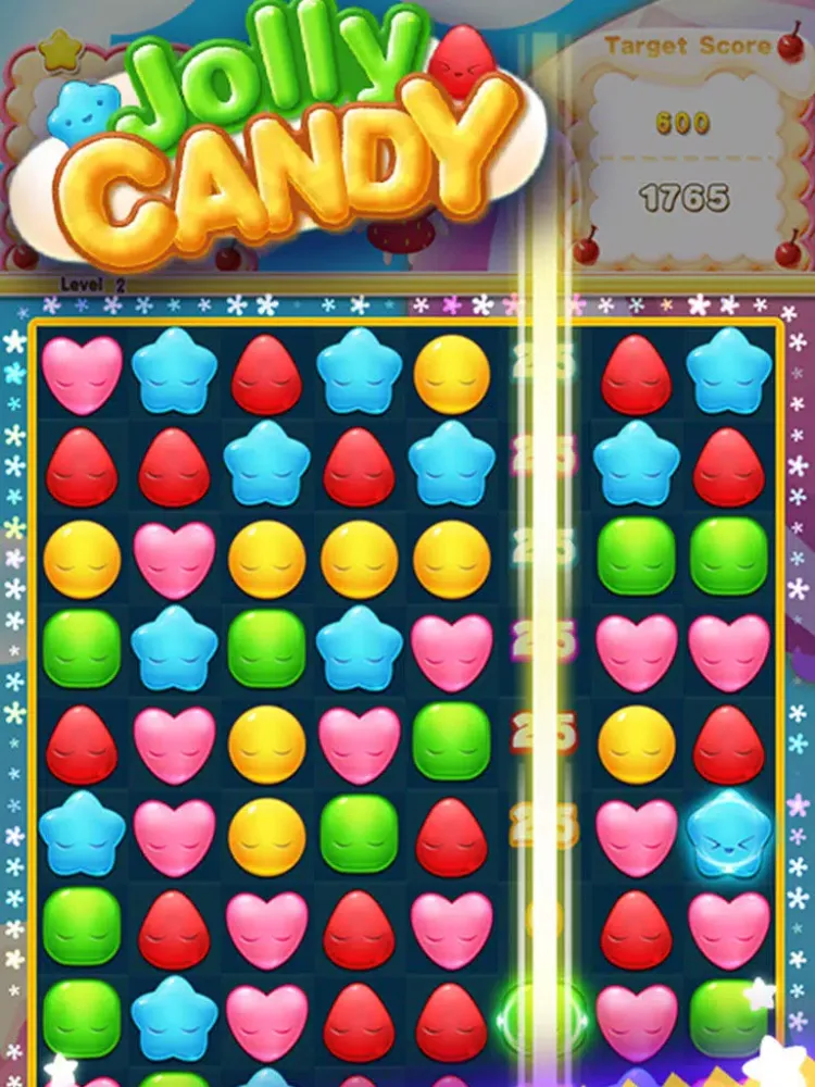 ภาพหน้าจอของ Candy Mania Puzzle Deluxe：Match and Pop 3 Candies for a Big Win iPad 