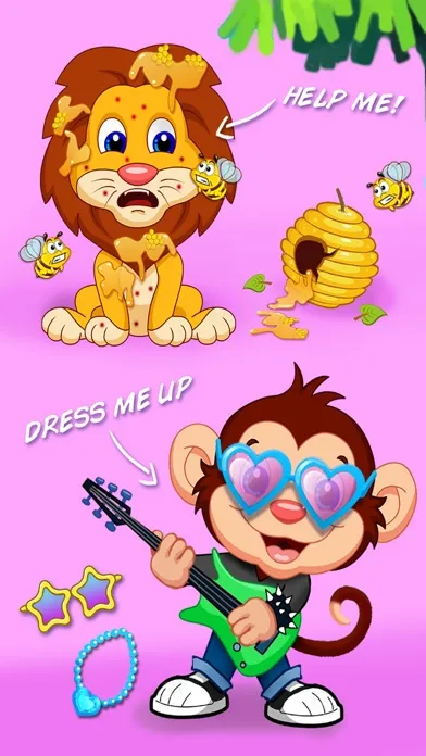 Jungle Animal Spa & Salon - for Kids Boys & Girls سکرین شاٹس
