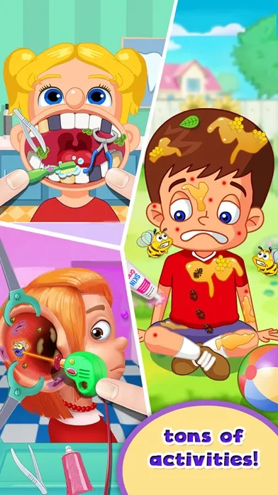 صور Kids Doctor Little Children Hospital Fun FREE Game