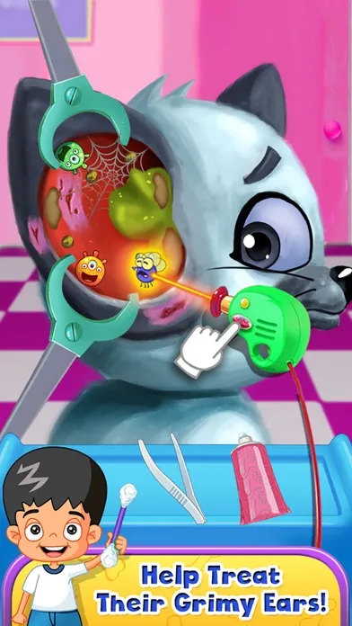Capturas de pantalla de My Baby Pet Vet Doctor 2 - Cute Animals Kids Games