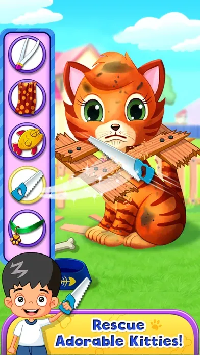 Capturas de pantalla de My Baby Pet Vet Doctor 2 - Cute Animals Kids Games