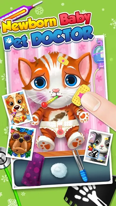 صور My Newborn Baby Pet Doctor, Care & Salon Kid Games