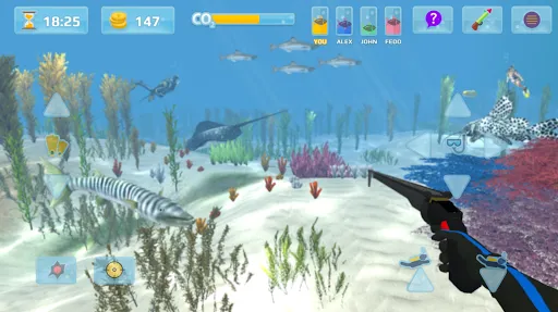 Hunter underwater spearfishing Screenshots
