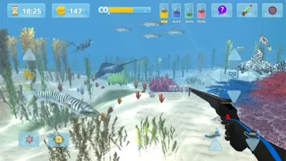 Capturas de tela do Hunter underwater spearfishing