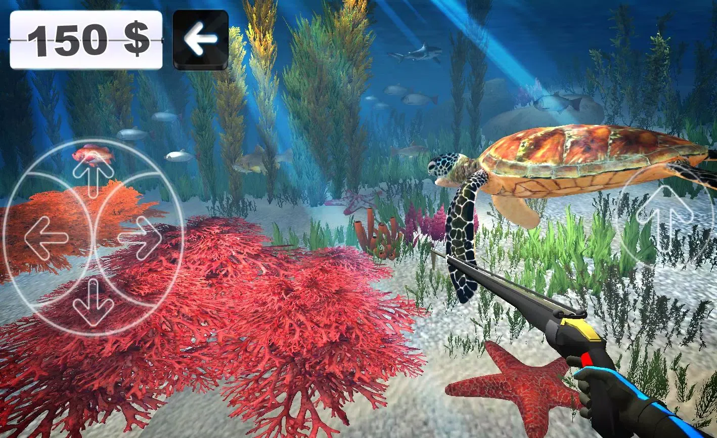 Spearfishing. Marine life.应用截图