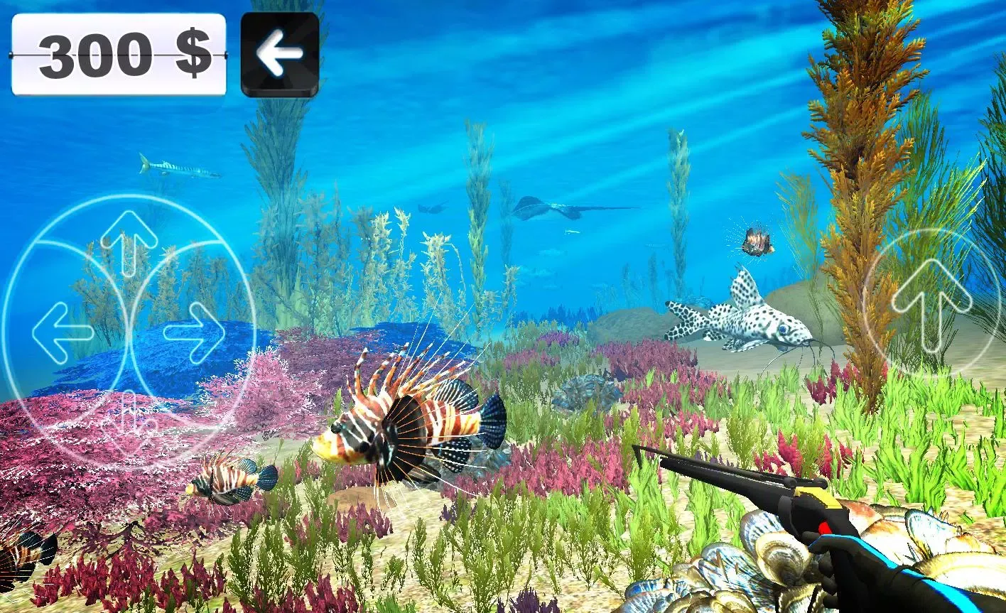 Spearfishing. Marine life.应用截图