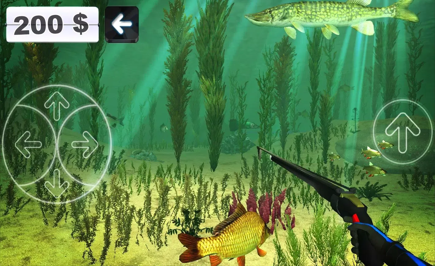 Spearfishing. Marine life.应用截图