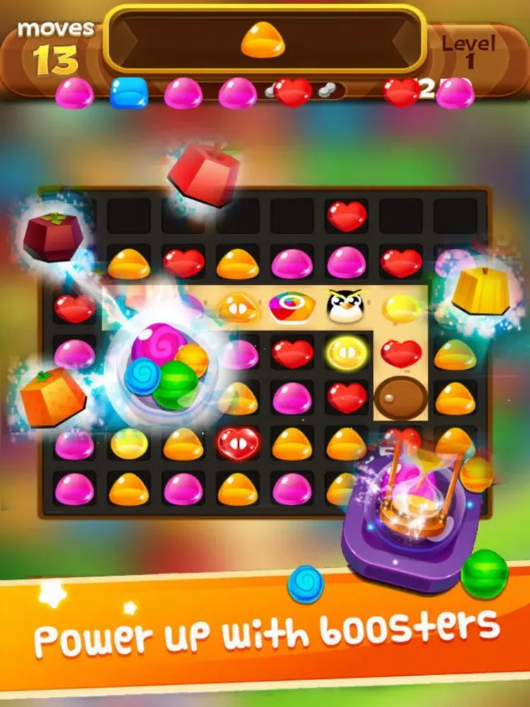 Jelly Star World: Sweet Match Game iPad  Screenshots