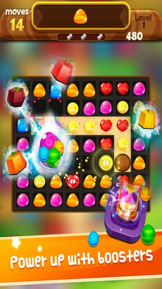 Jelly Star World: Sweet Match Game Screenshots
