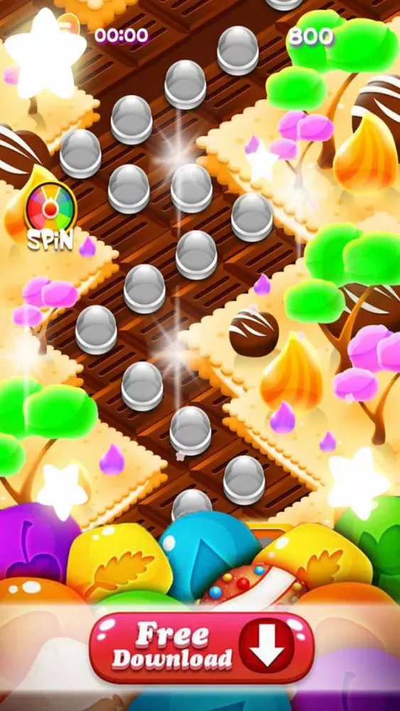 Zrzuty ekranu Jelly Sweet Yummu: Cookies Candy
