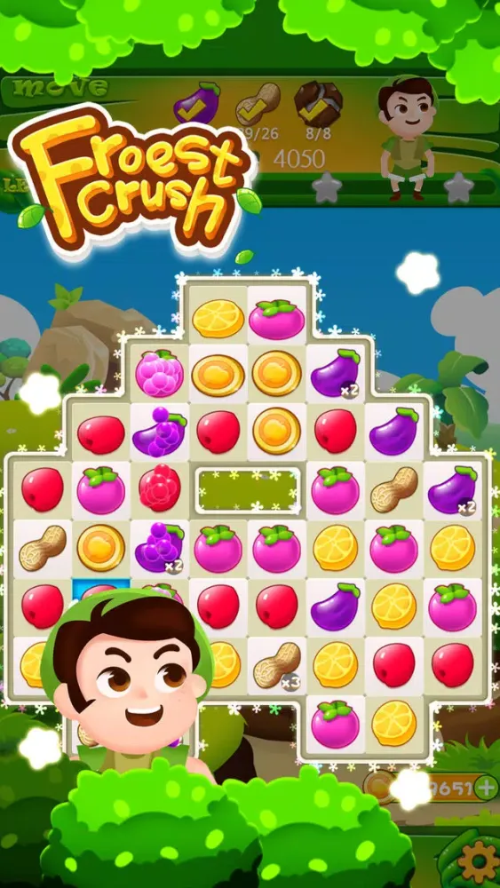 Скриншоты Forest Crush - Free Match 3 Puzzle Game