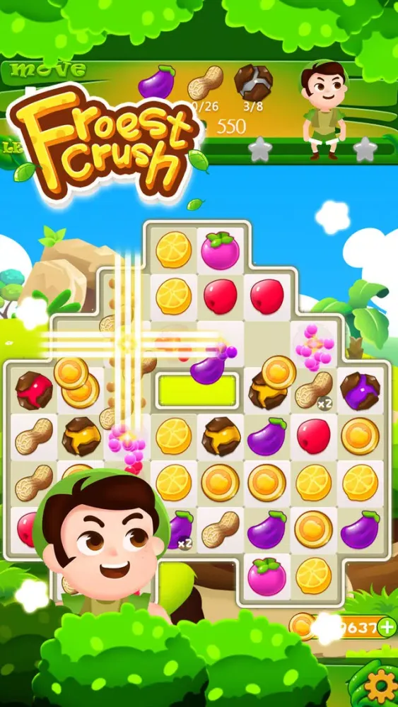 Скриншоты Forest Crush - Free Match 3 Puzzle Game