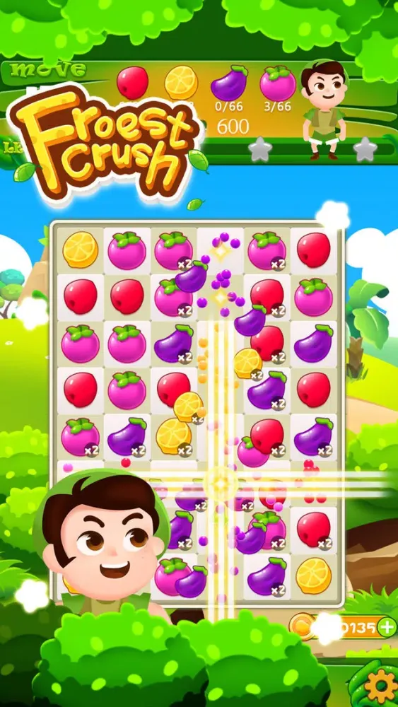 Скриншоты Forest Crush - Free Match 3 Puzzle Game