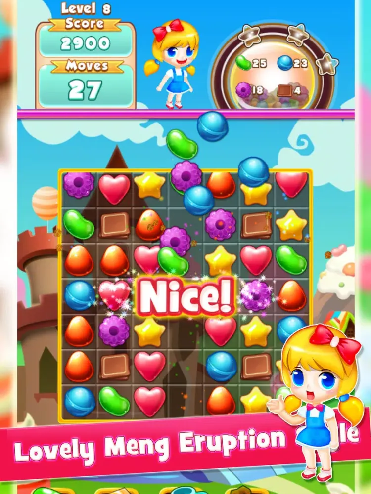 Candy Super Magic Witch Jelly iPad 应用截图