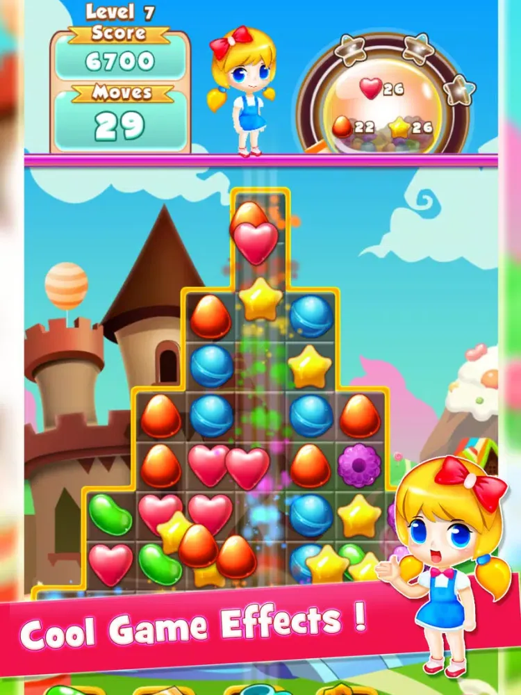 Candy Super Magic Witch Jelly iPad 应用截图