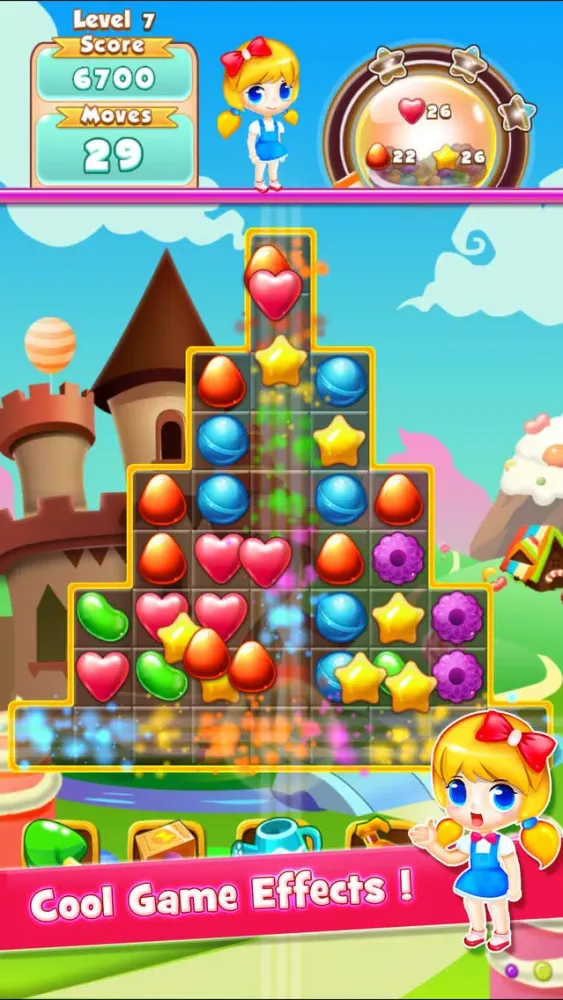 Candy Super Magic Witch Jelly应用截图