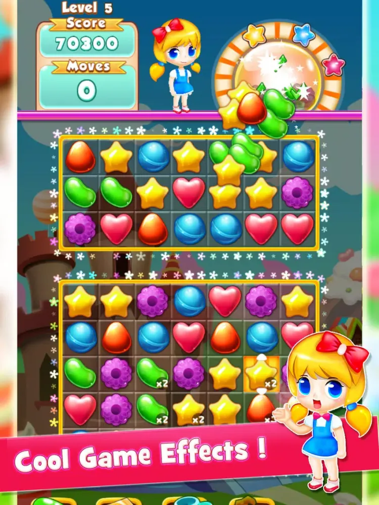 Ảnh chụp màn hình của Candy Virtual! Reality iPad 