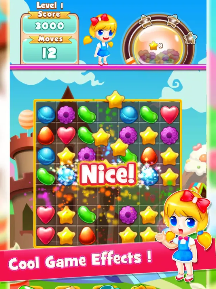 Ảnh chụp màn hình của Candy Virtual! Reality iPad 