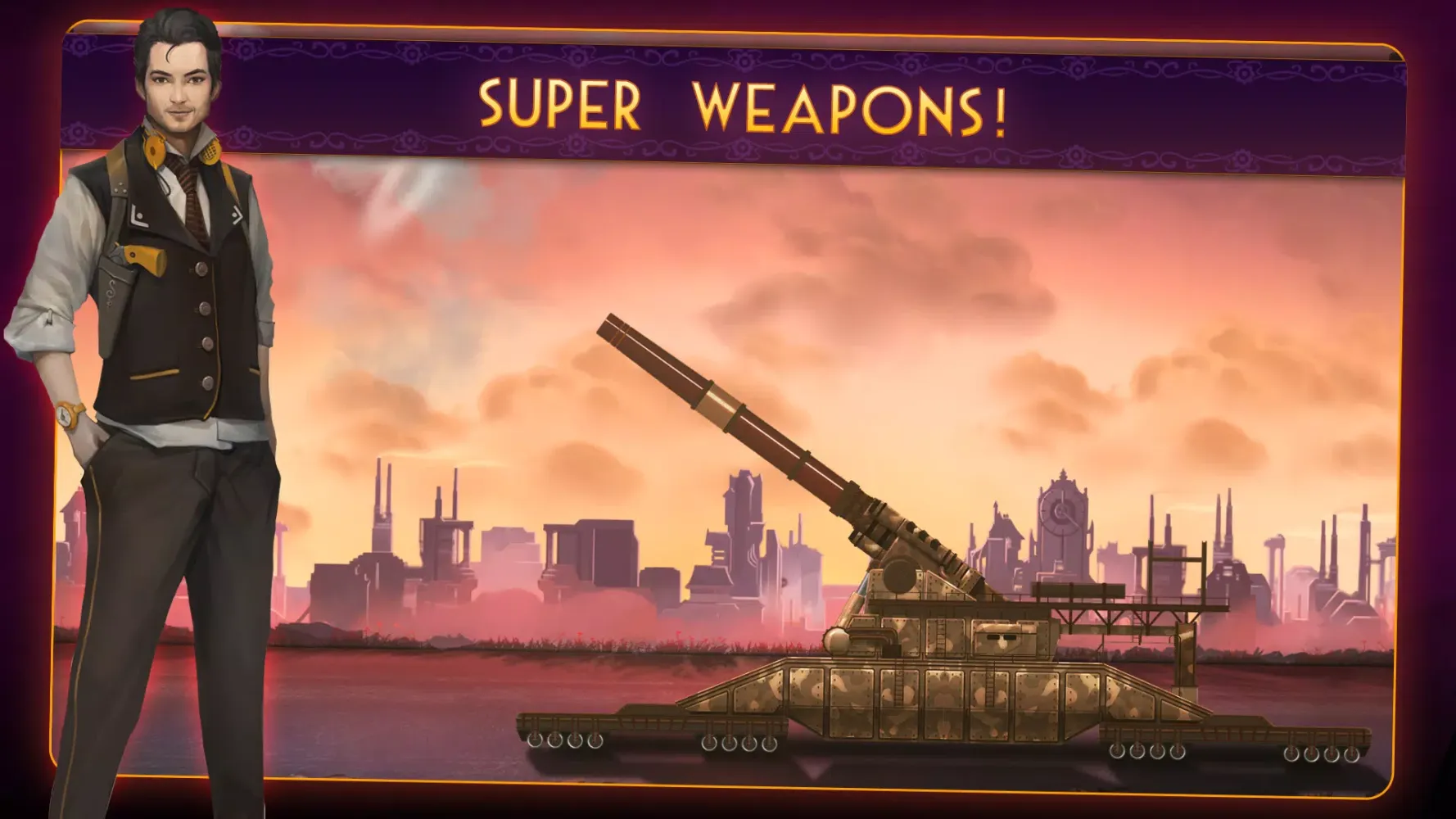 Tangkapan layar Steampunk Tower 2