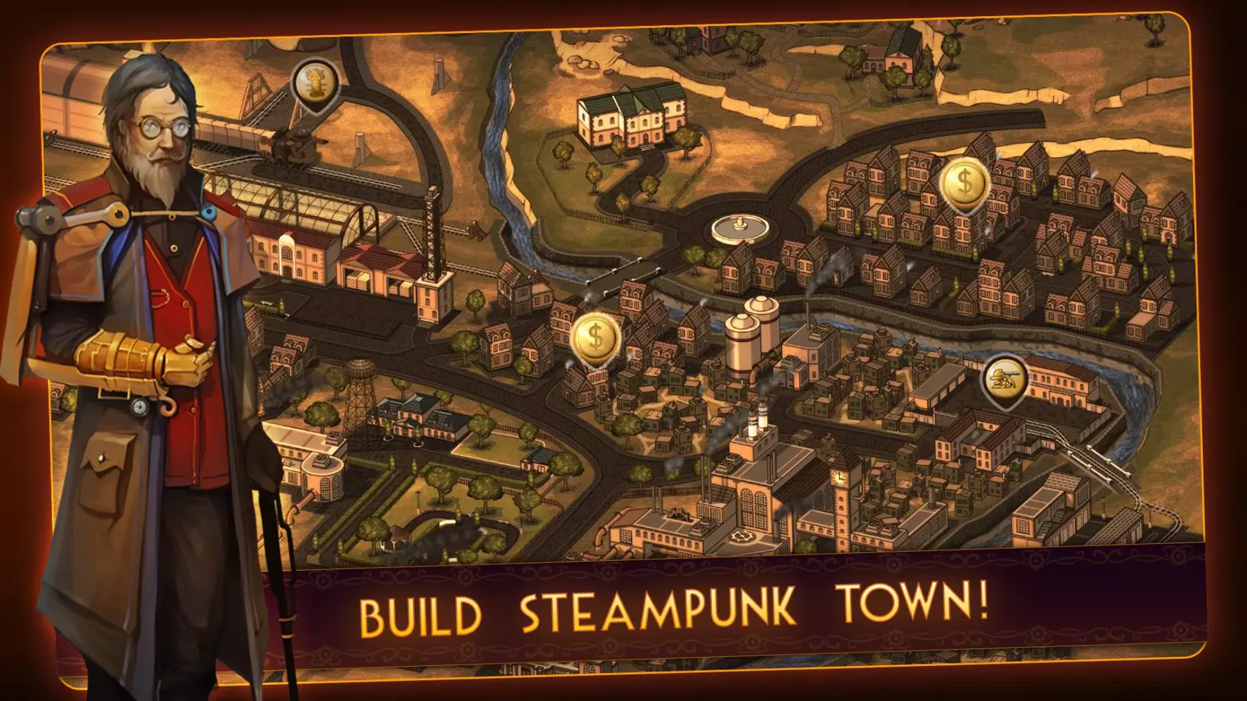 Tangkapan layar Steampunk Tower 2
