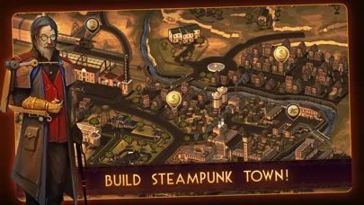 Capturas de tela do Steampunk Tower 2