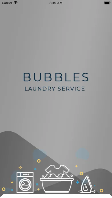 Bubbles Laundry Service स्क्रीनशॉट