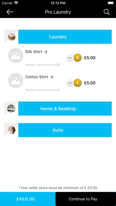 Pro Laundry应用截图