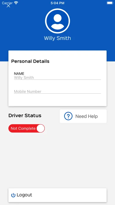 Ảnh chụp màn hình của DrLaundry-Driver