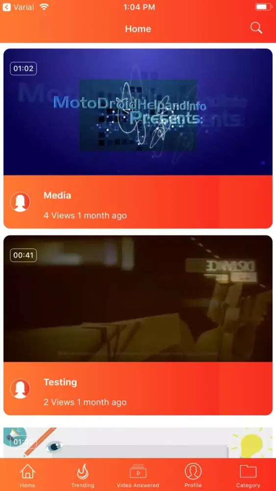 Screenshot di Clip Survey